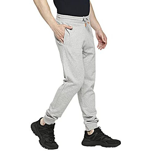 Underjeans Men's Regular Fit Track Pant (Ujlsptp016_Grey Melange_Xl)