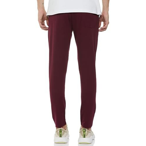 Underjeans Men's Relaxed Track Pants (Ujnosppj012Wine_Wine