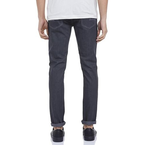 Spykar Men's Skinny Fit Low Rise Jeans Grey