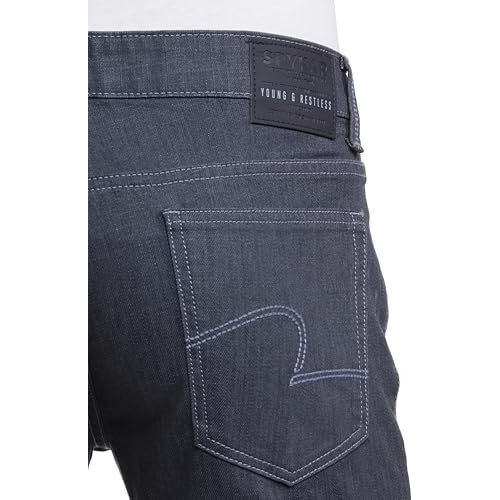Spykar Men's Skinny Fit Low Rise Jeans Grey