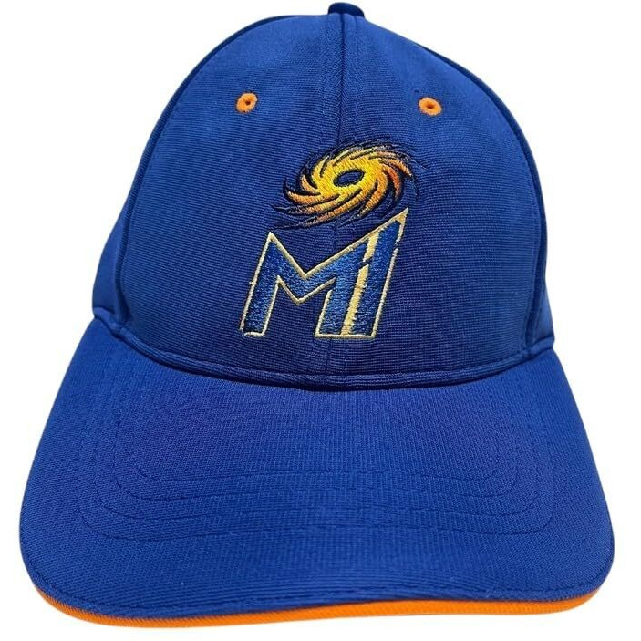 Playr Mens Ipl 2024 Mumbai Indians Fan Cap Blue