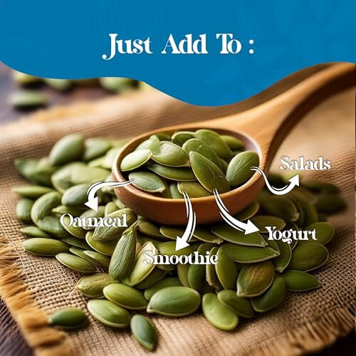 Jivo Raw Pumpkin Seeds | Healthy Snack For Breakfast | High In Fiber & Antioxidants | Ideal For Diets & Weight Management | Nutritious Superfood For Daily Wellness | Hygienically Packed - 400G