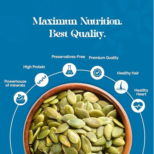Jivo Raw Pumpkin Seeds | Healthy Snack For Breakfast | High In Fiber & Antioxidants | Ideal For Diets & Weight Management | Nutritious Superfood For Daily Wellness | Hygienically Packed - 400G