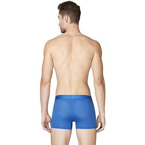 Van Heusen Men Breathable Air Series Active Trunks - Polyamide Elastane - Swift Dry, High Stretch Mesh_40047_Ibiza Blue01_Xl