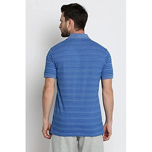 Van Heusen Men's Regular Polo Shirt (Ihts1Lmb60043_Blue M)