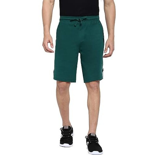 Van Heusen, Van Heusen Athleisure Men's Hybrid Shorts (50006_Forest Green