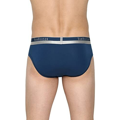 Van Heusen Men Briefs - Pima Cotton Stretch - Colour Fresh, Ultra Soft, Solid