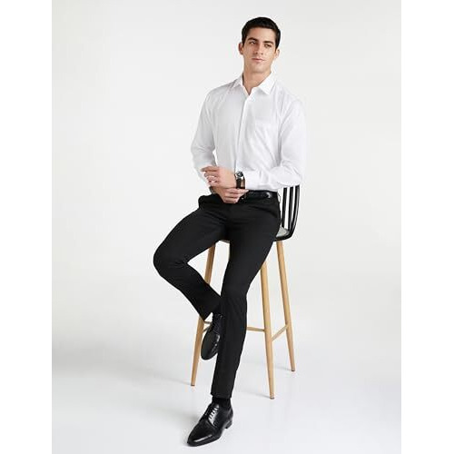 Van Heusen Cotton Men's Solid Regular Fit Shirt (Vhsfbcub429620_White 40)