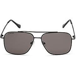 Fastrack Black Navigator 100% Uv Protected Sunglasses For Unisex