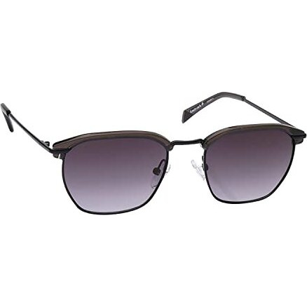 Fastrack Black Square 100% Uv Protected Sunglasses For Unisex