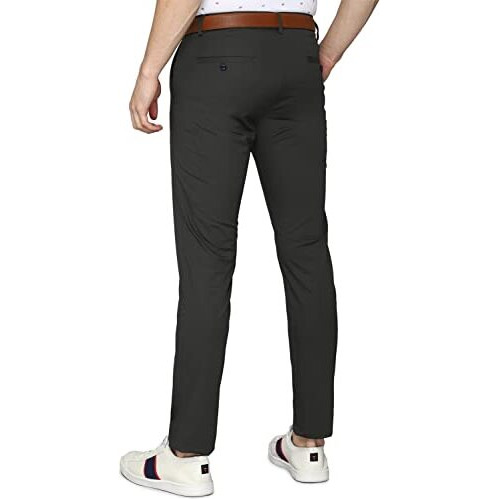 Allen Solly Men's Slim Casual Pants (Astfqsrfq22143_Grey_38)