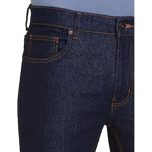 Max Men's Ankle Length Regular Fit Mid Rise Jeans (Royal Blue_32)
