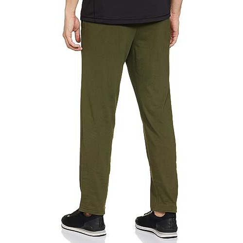 Max Men's Long Length Solid Elasticated Waist Regular Fit Track Pants (Olive Green_M), Mid Rise