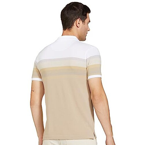 Max Men's Slim Fit T-Shirt (Sp23Spsens62Beige_Beige