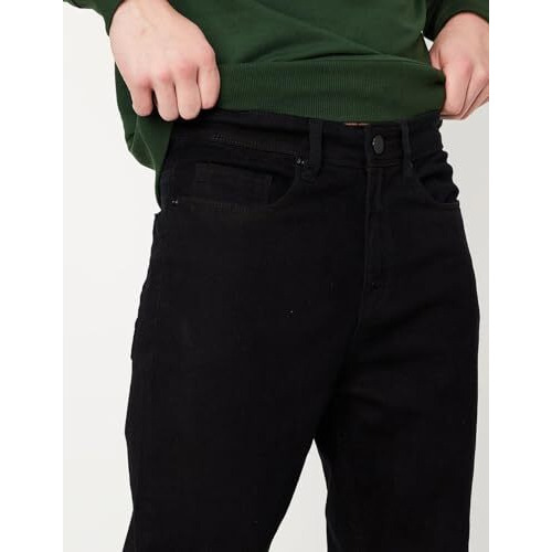 Max Men's Slim Jeans (Dmbcafes2303Gvblack