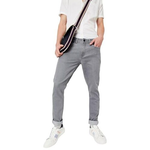 Max Men's Skinny Jeans (Noosdskbsc24Grey