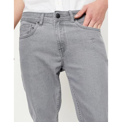 Max Men's Skinny Jeans (Noosdskbsc24Grey