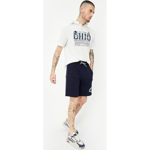 Max Men's Mid Rise Shorts (Navy_Xl)