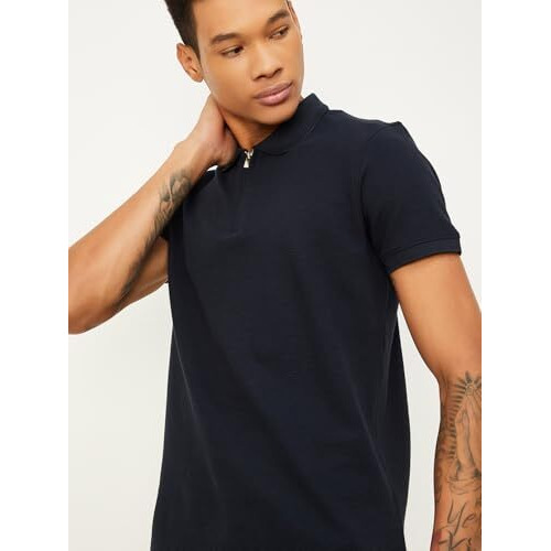 Max Men's Regular Fit T-Shirt (Scckhsu2434Jz_Navy_S