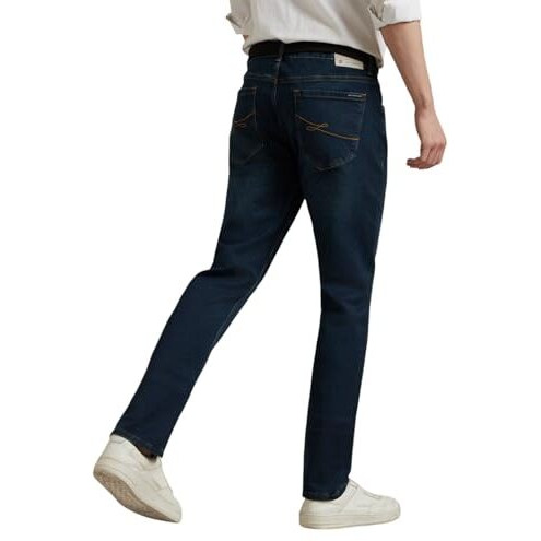 Louis Philippe Men's Slim Jeans (Lrdncslpy05578_Blue