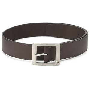 Louis Philippe Mens Leather Belt (Lpblsmrgf00071_Brown_L)