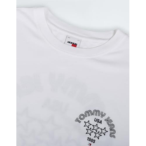 Tommy Helfiger White Color Mens T-Shirt (L)