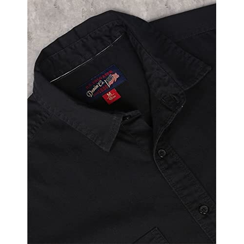 U.S. Polo Assn. Men's Cotton Regular Fit Shirt Black Medium