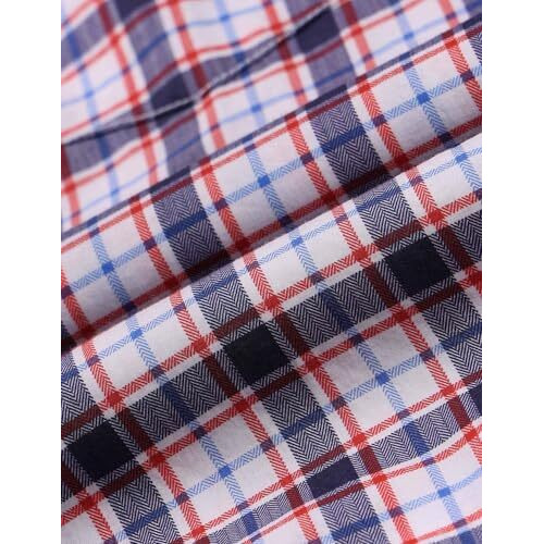 U.S. Polo Assn. Mens Cotton Checks Fs Regular Fit Shirts (Usshtfx0057_White_Medium)