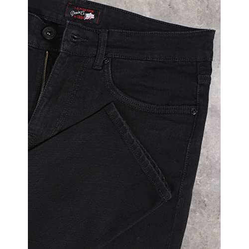 U.S. Polo Assn. Mens Delta Mid Rise Slim Jeans (Udjeno1001_Black_30)