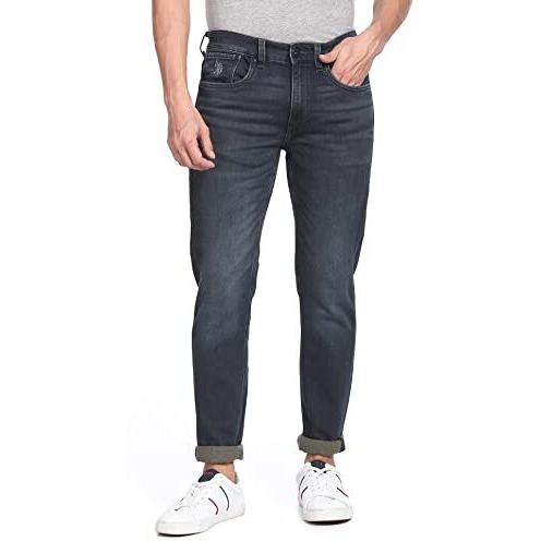 U.S. Polo Assn. Men's Slim Jeans (Udjen0624_Blue