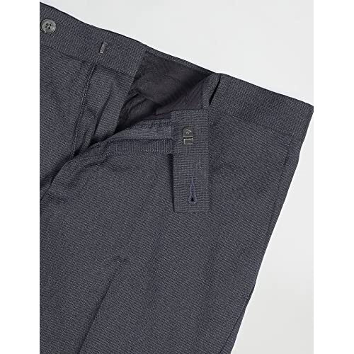 Arrow Men's Structured Tailored Fit Polyester Formal Trouser
