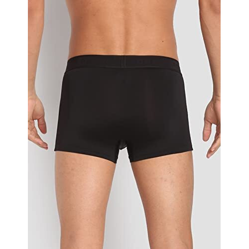 U.S. Polo Assn. Mens Nylon Stretch Moisture Wicking At001 Active Trunks - Pack Of 1 (Black M)