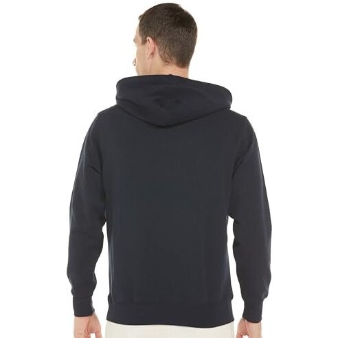 U.S. Polo Assn. Cotton Blend Mens Full Sleeve Hooded Sweatshirts (Udsws0320_Navy_L), Regular Fit