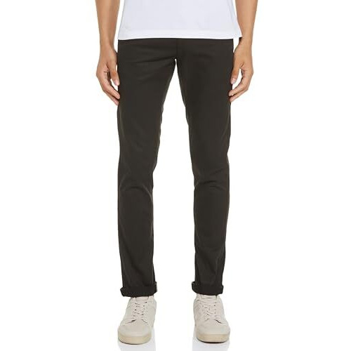 Arrow Men's Solid Slim Fit Acrylic Casual Trouser Grey