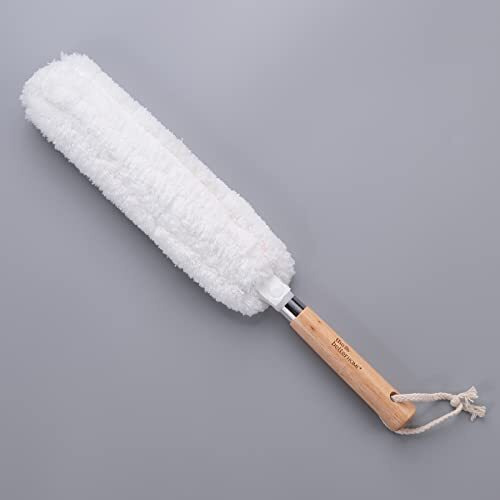 The Better Home Microfiber Feather With Handle Duster For Home Cleaning | Fan Cleaner Brush With Long Road | Dusting Brush For Home Cleaning | Home Cleaning Accessories | Cleaning Supplies | 1 Pack