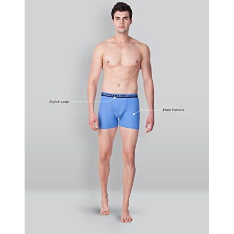 Lux Venus Pure Cotton Drawer For Men (Pack Of 2) Multicolour