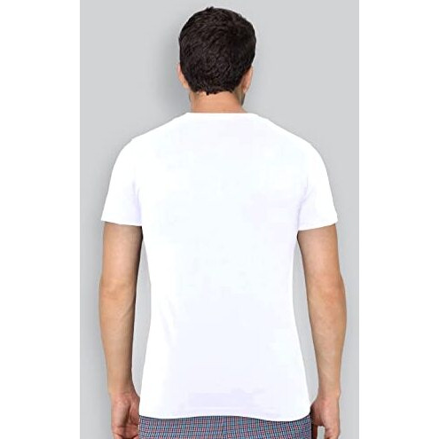 Lux Nitro Pack Of 2 Men's Round Neck Solid Tshirt