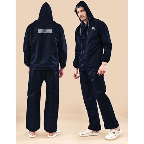 Lux Venus Reversible Rain Coat For Men.