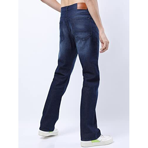 Ketch Men's Straight Jeans (Khjn000505_Dark Blue_30)