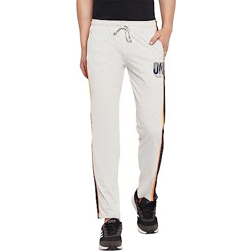 Duke Stardust Men Regular Track Pant (Lf5690_L.Grey Melange_L)