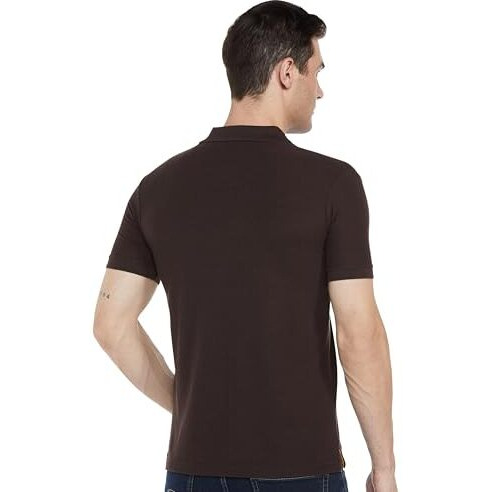 Duke Stardust Men Half Sleeve Cotton T-Shirt (Sd51_Mocha_Xl)