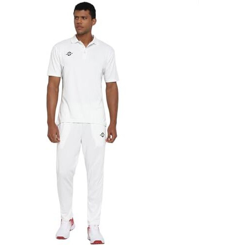 Nivia Crick 1000 Cricket Jersey (M,White)