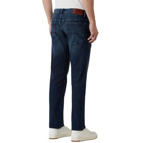 Peter England Men's Regular Jeans (Pjdnaotfm93159_Navy