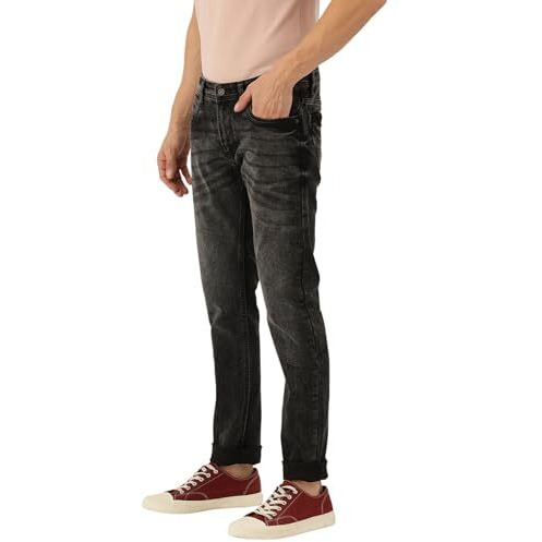 Peter England Men's Premium Skinny Fit Stretchable Jeans