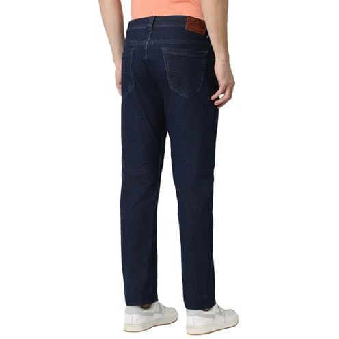 Peter England Men's Regular Jeans (Pjdnaotfd80099_Navy