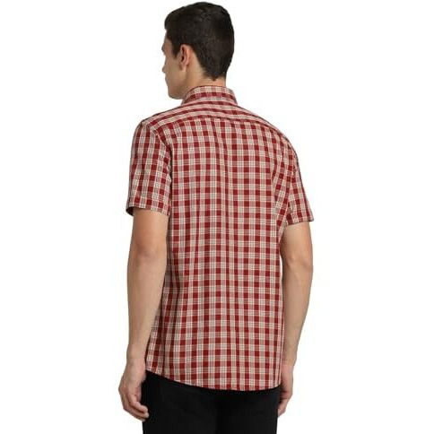 Peter England Men's Slim Fit Shirt (Pcshlslp663030_Multi