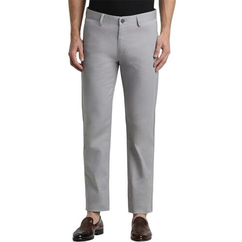 Peter England Men's Relaxed Casual Pants (Pctfsssf920570_Size(86) Blue