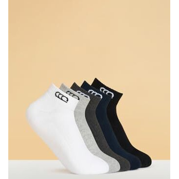 Ajile Multicoloured Sports Socks - Pack Of 5