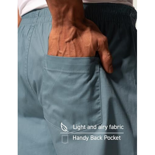 Damensch Regular Fit 100% Cotton Solid Boxers Back Pocket Elastic Waistband Light Weight Comfortable Boxers For Men Pack Of 2 -Sunset Mauve, Arctic Teal-L