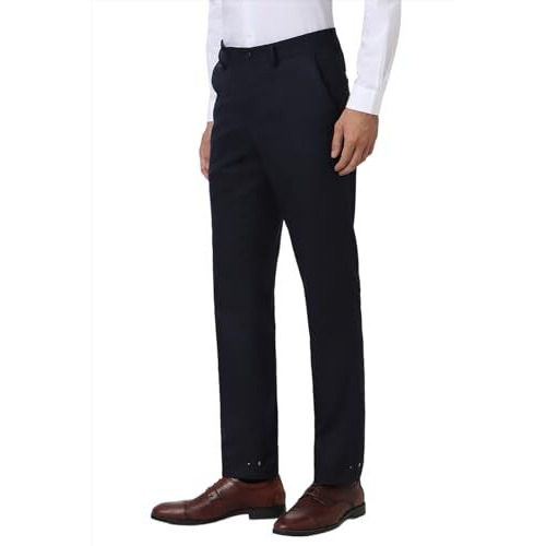 Van Heusen Men's Slim Work Utility Pants (Vdtfeslfx57532_Navy